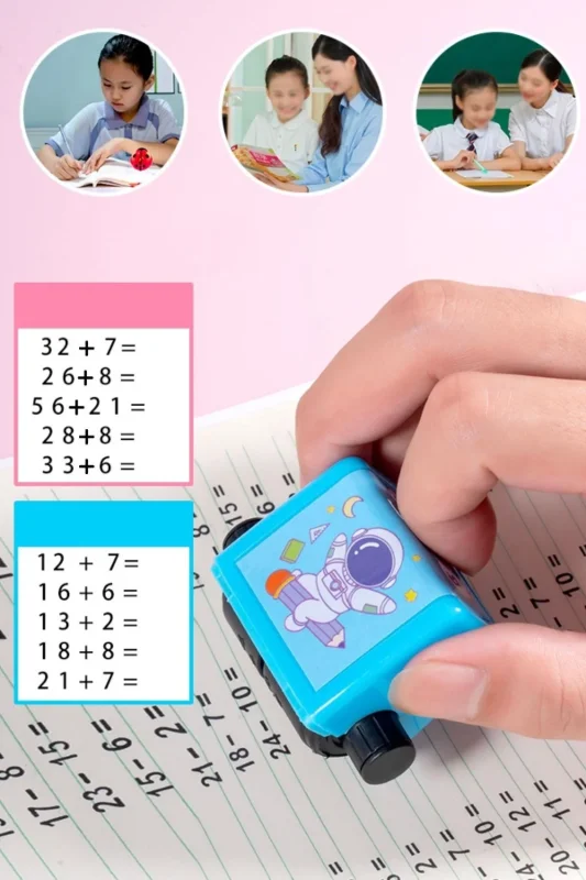 Eğlenceli Öğrenme Aracı Renkli Matematik Toplama Kaşesi