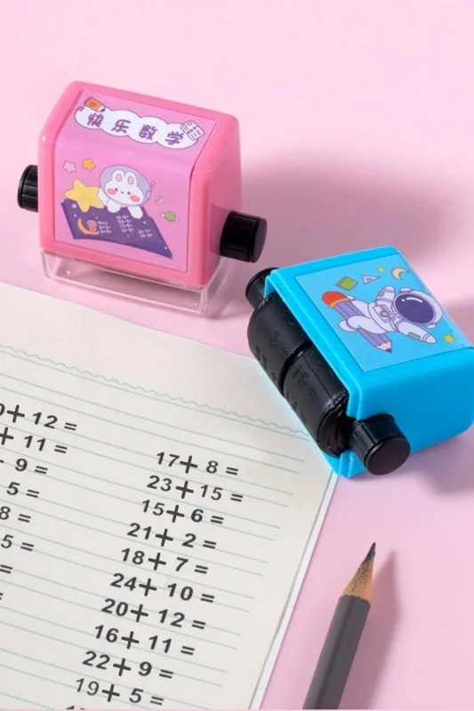 Eğlenceli Öğrenme Aracı Renkli Matematik Toplama Kaşesi