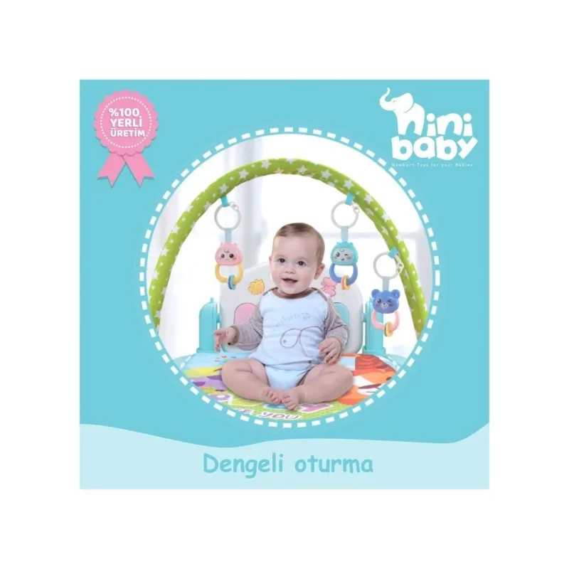 Piyanolu Oyun Halısı 1 Adet Çocuklar İçin Eğlenceli