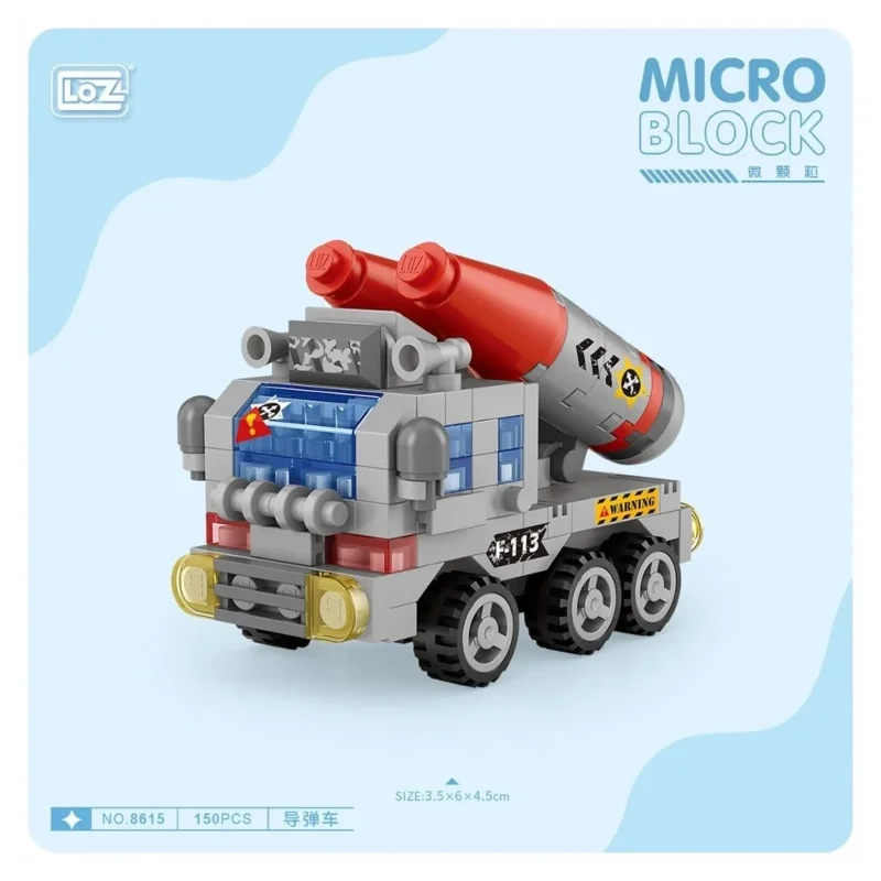Mini Poşet Araba Blok Seti 150 Parça - Vagon Life