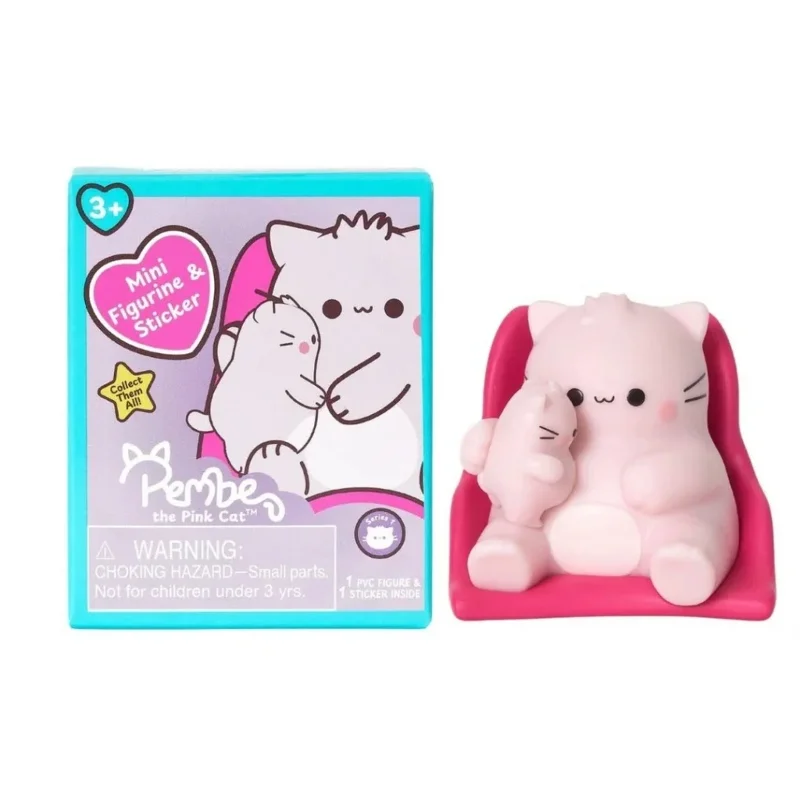 Sürpriz Paket Pembe Kedi 1 Adet Eğlenceli Oyun