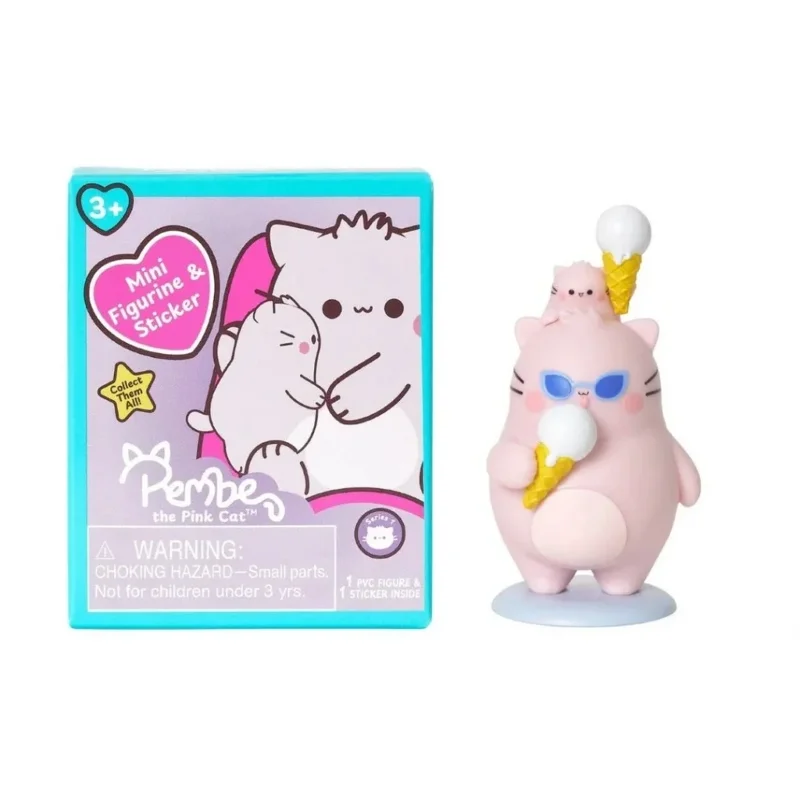 Sürpriz Paket Pembe Kedi 1 Adet Eğlenceli Oyun