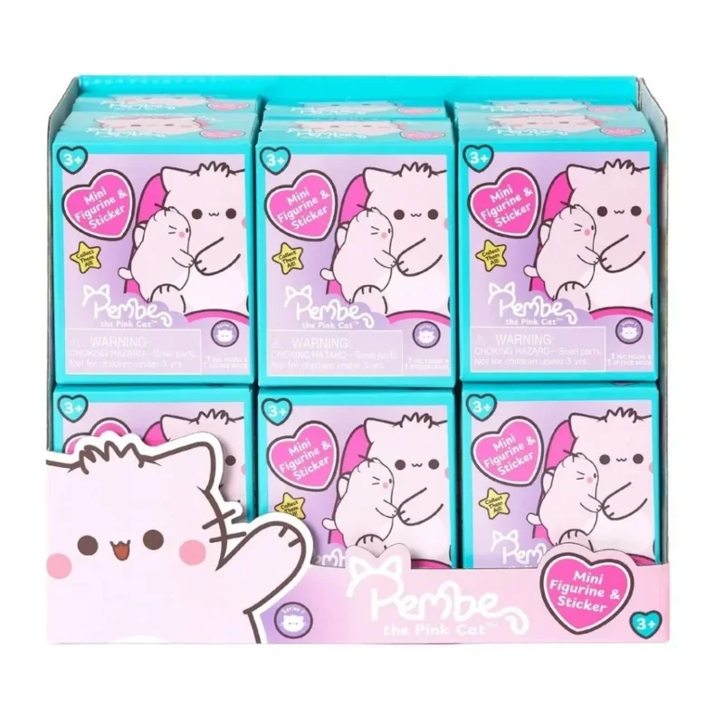 Sürpriz Paket Pembe Kedi 1 Adet Eğlenceli Oyun