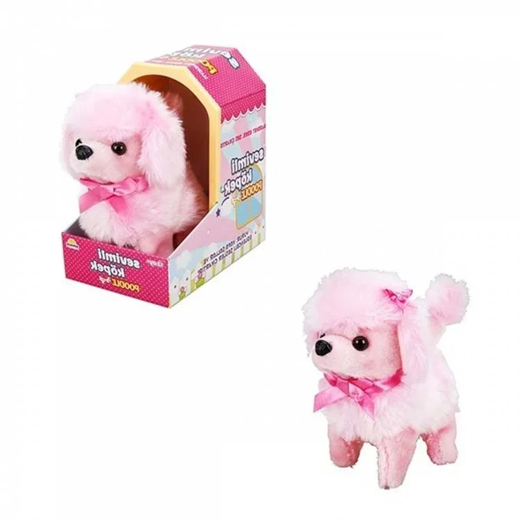 Sevimli Poodle Köpek Figürü 1 Adet