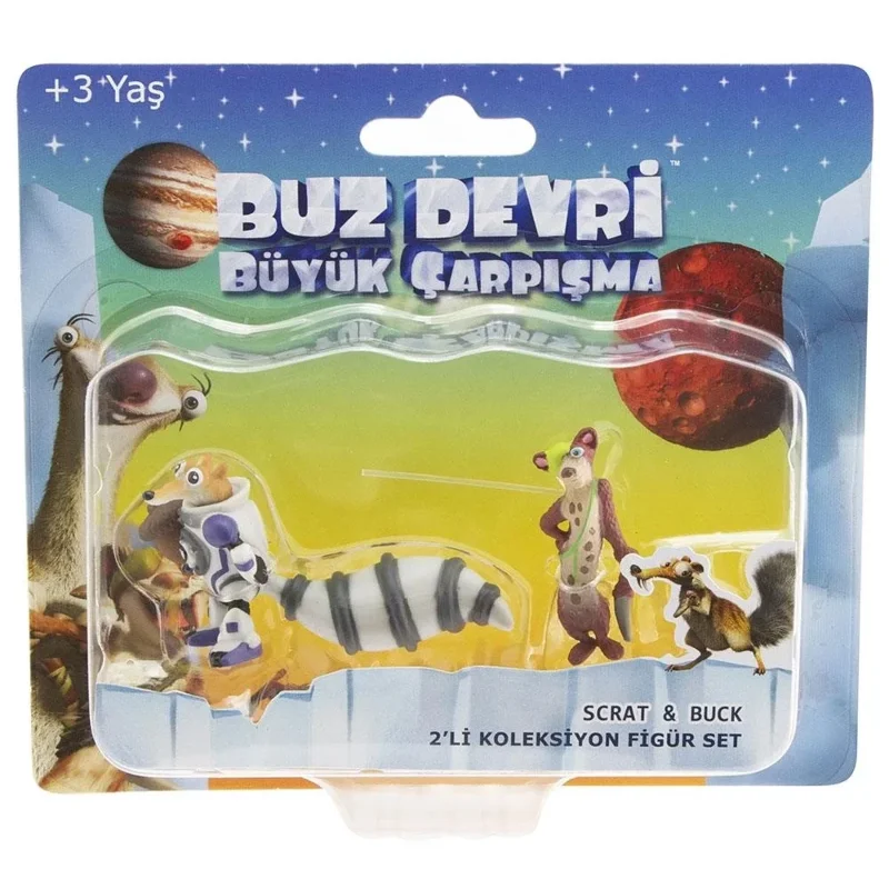 Büyük Çarpışma Figürü - Ice Age Buz Devri 5 Adet