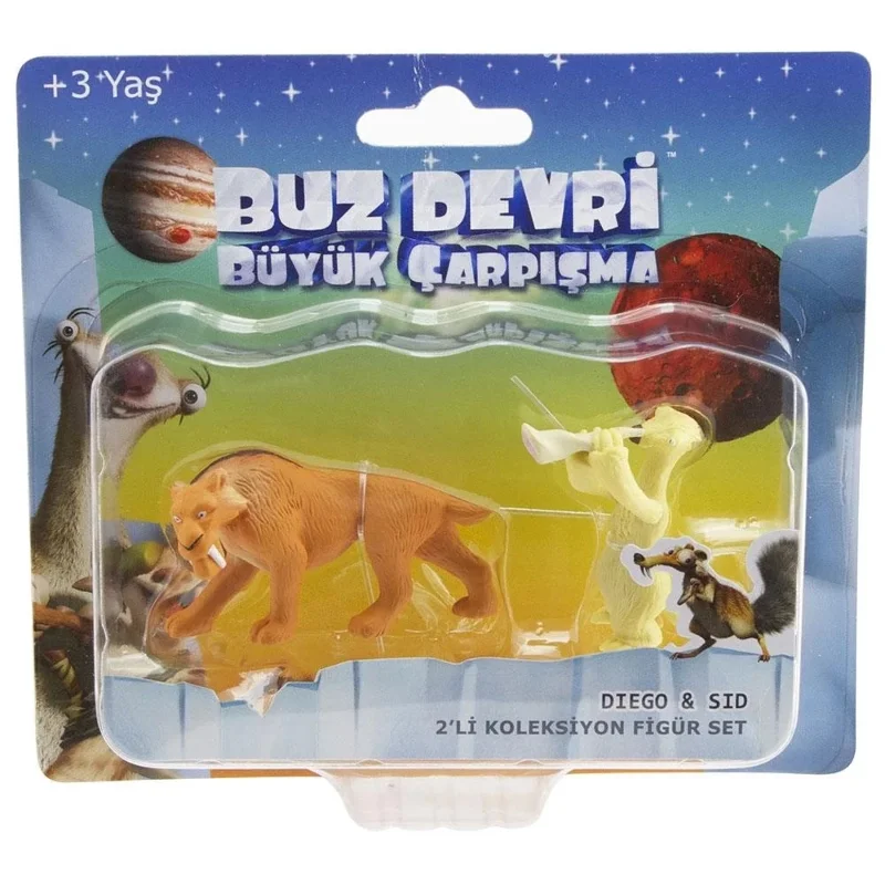 Büyük Çarpışma Figürü - Ice Age Buz Devri 5 Adet
