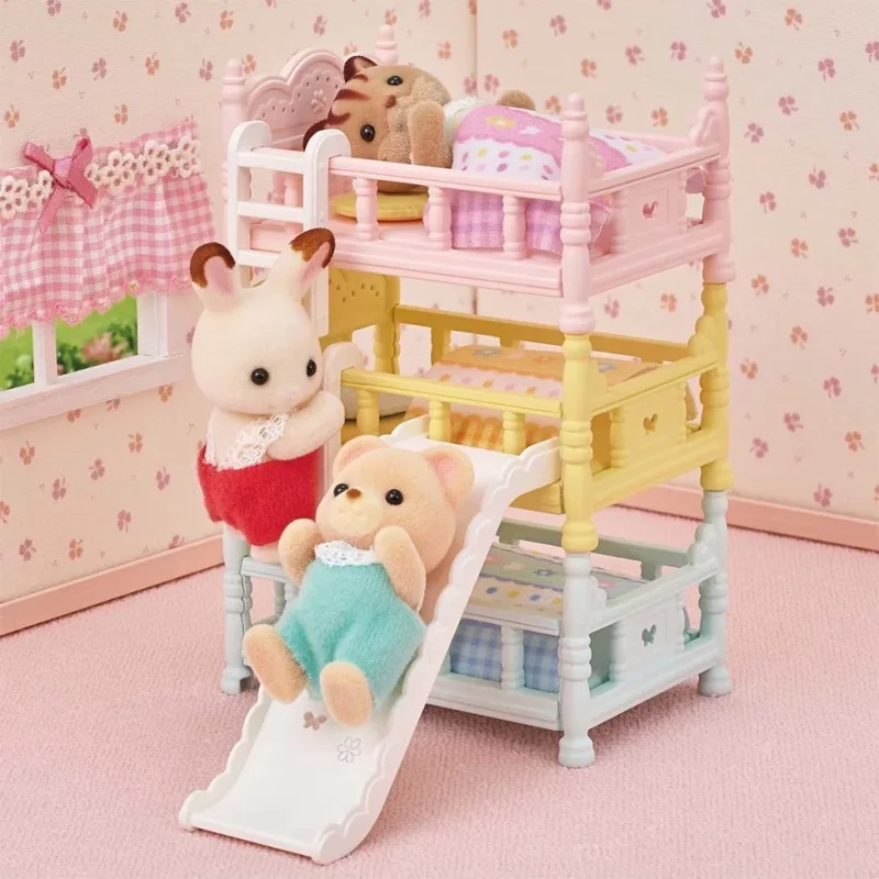 Üç Katlı Ranza Seti 5741 - Sylvanian Families Oyun Seti