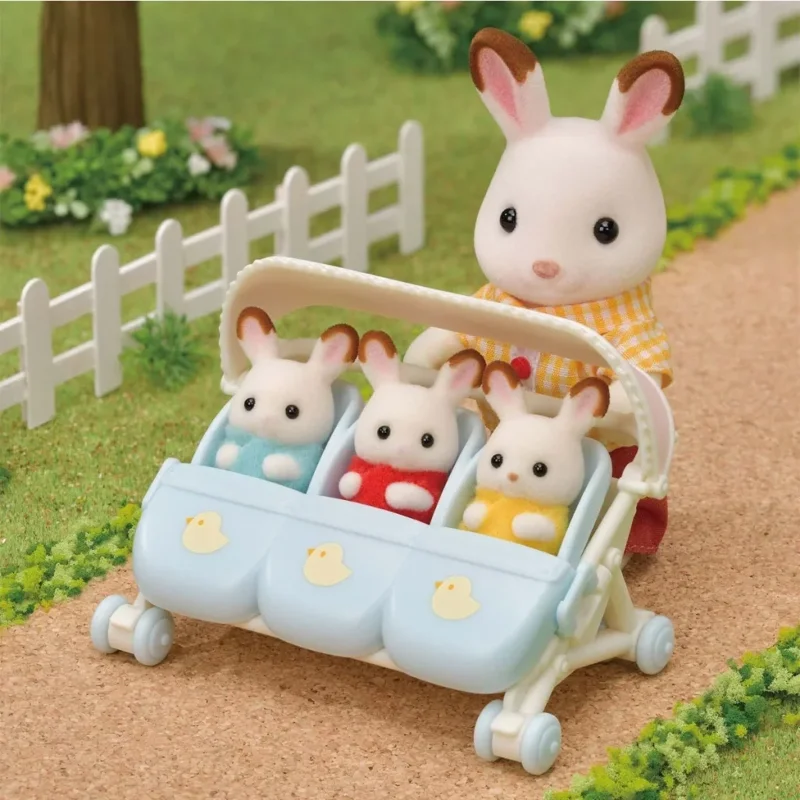 Üçüz Bebek Arabası Seti 5533 Sylvanian Families