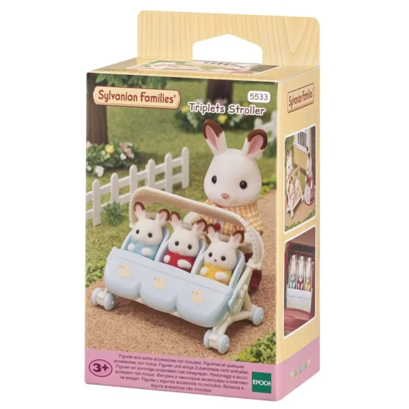 Üçüz Bebek Arabası Seti 5533 Sylvanian Families