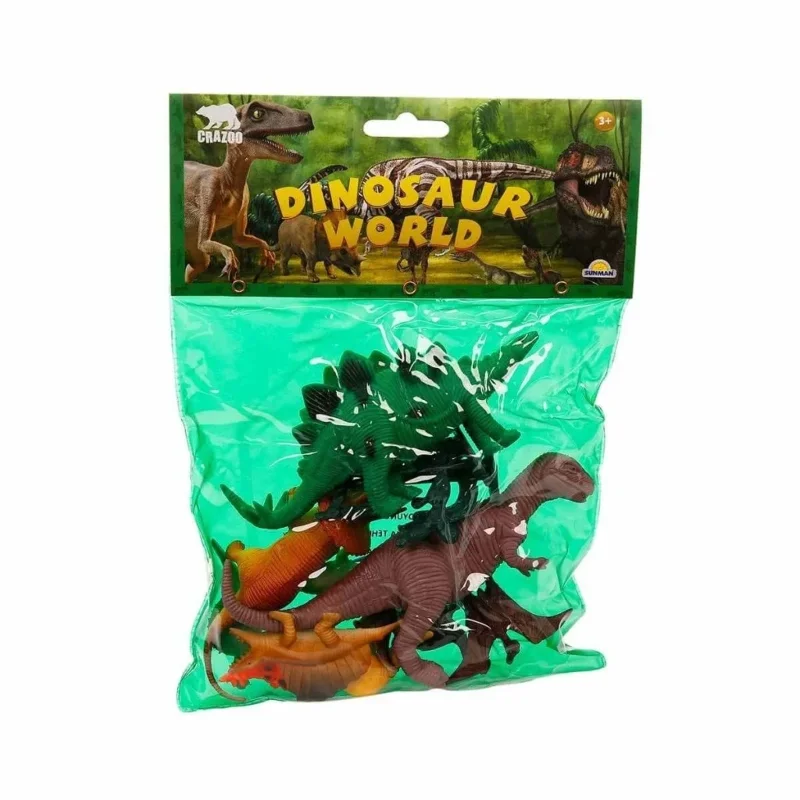 Dinozor Temalı Orta Boy Hayvan Oyun Seti 1 Adet