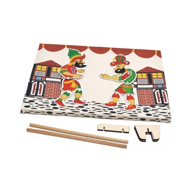 Hacivat ve Karagöz Kuklası 1 Adet Eğlenceli Oyun