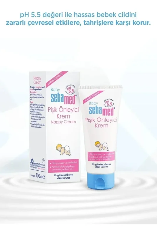 Pişik Önleyici Bebek Kremi 50 ml Hassas Ciltler İçin