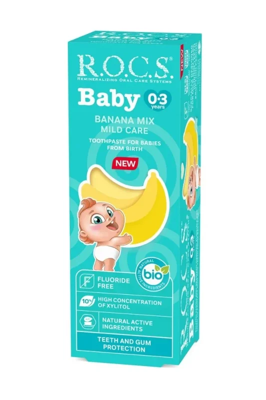 Diş Sağlığı İçin Muz Püresi Tadında Bebek Diş Macunu 45 Gr