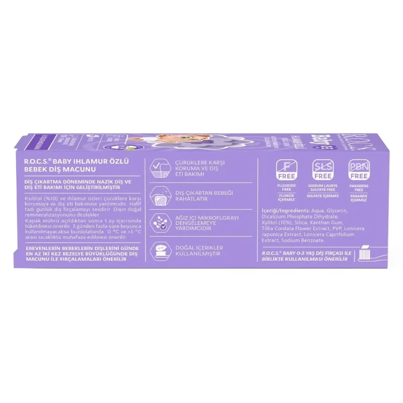 Diş Macunu 0-3 Yaş 35 ml Ihlamur Aromalı
