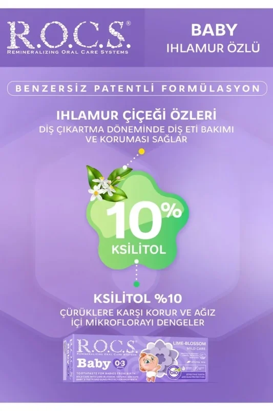 Diş Macunu 0-3 Yaş 35 ml Ihlamur Aromalı
