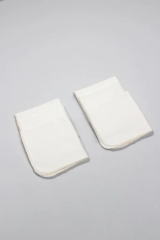 Penye Mendil 28x28 6'lı Ekru Renkli Set