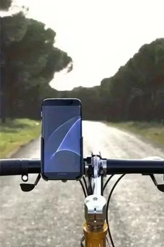 Ergonomik 360° Döner Motosiklet Telefon Tutucu Aparatı