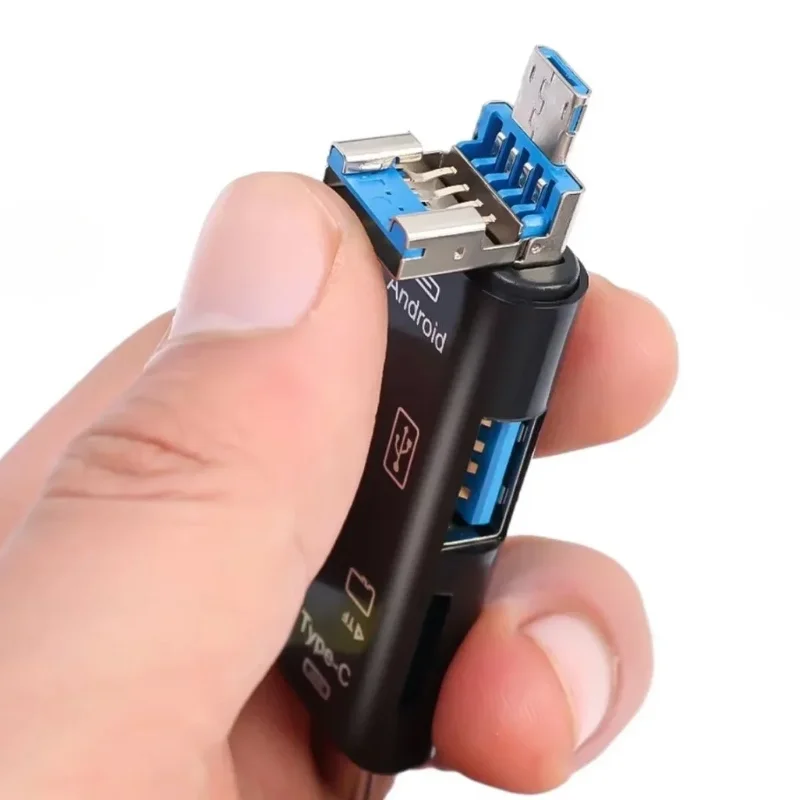 Çok Amaçlı USB 2.0 OTG Dönüştürücü Micro SD Kart Okuyucu