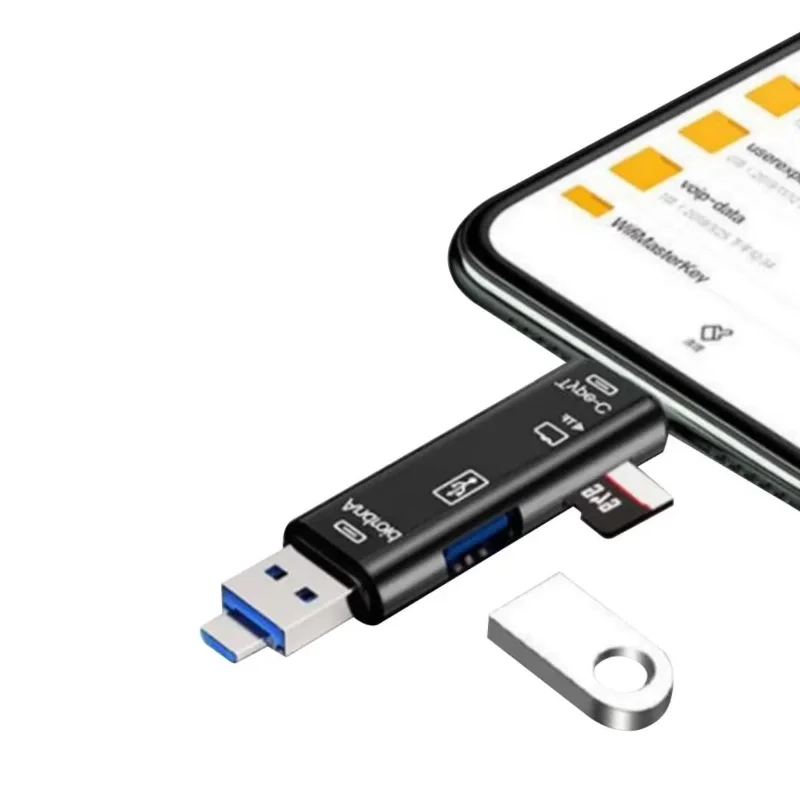 Çok Amaçlı USB 2.0 OTG Dönüştürücü Micro SD Kart Okuyucu