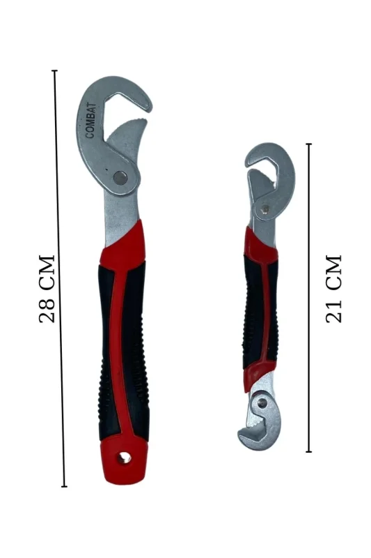 Ergonomik Çok Amaçlı Akıllı Pense Anahtar Seti 2'li Karbon Çelik