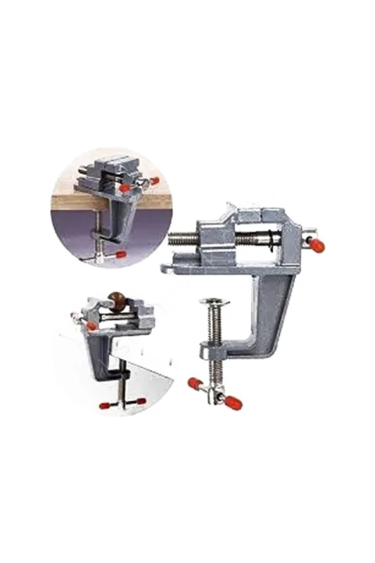 Ergonomik Mini Tezgah Hobi Mengenesi 30 mm Sabitleme Aparatı