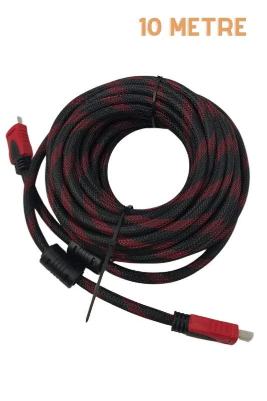 Yüksek Kaliteli 10 Metre HDMI Görüntü ve Ses Aktarım Kablosu