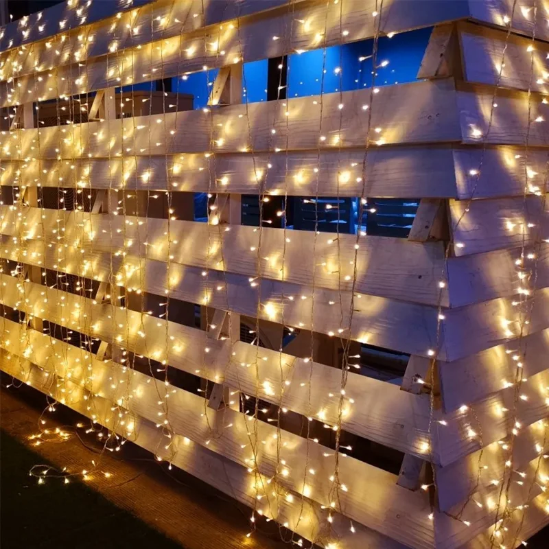 Şık Tasarım 2 x 2 Metre 320 Led Çok Fonksiyonlu Dekoratif Işık Perdesi