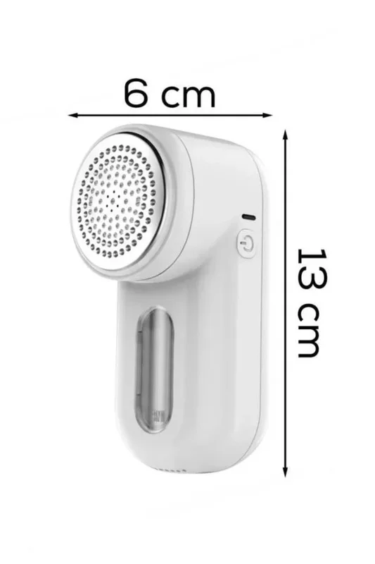 Ergonomik Kablosuz Tüy Temizleme Makinesi 2 Hızlı 6 Bıçaklı