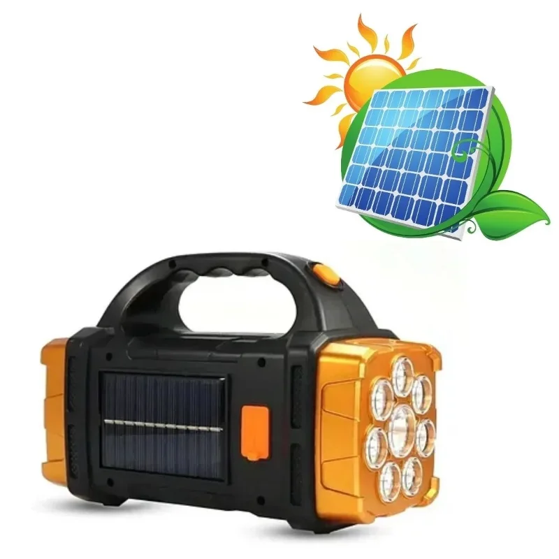 Çok Amaçlı Taşınabilir Güneş Enerjili 38 W LED Lamba