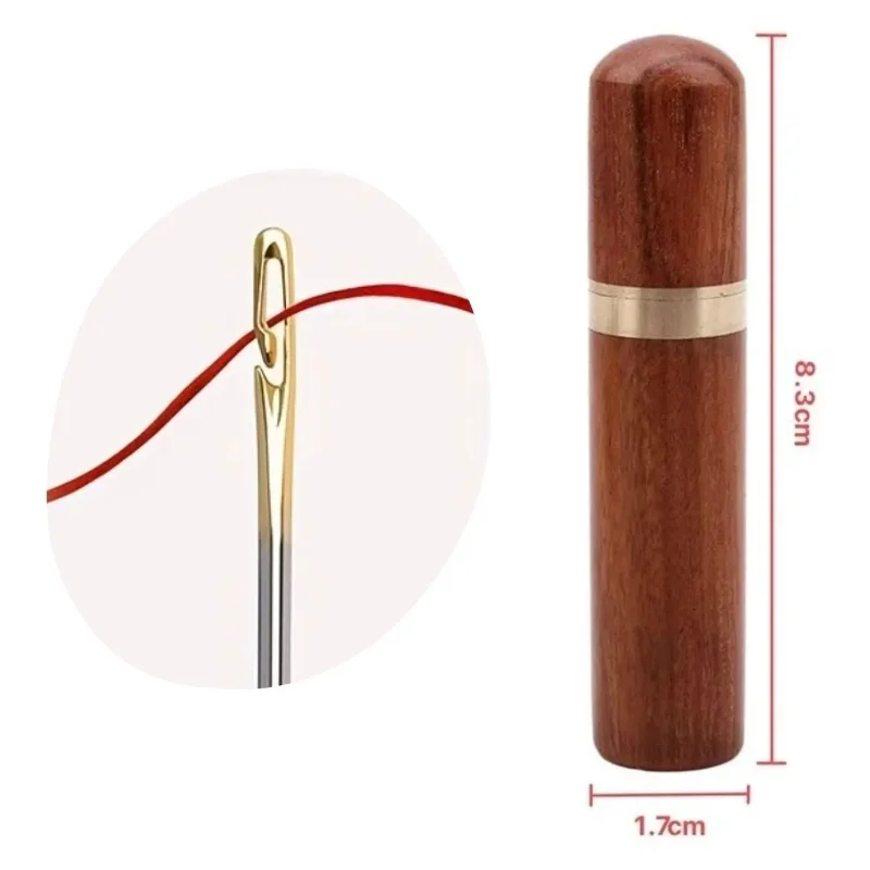 Ergonomik Ahşap Kutulu 30 Parça Dikiş İğnesi Seti