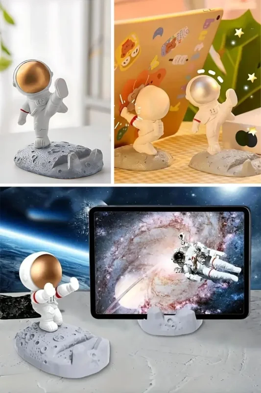 Ergonomik Taşınabilir Tablet ve Telefon Tutucu Standı