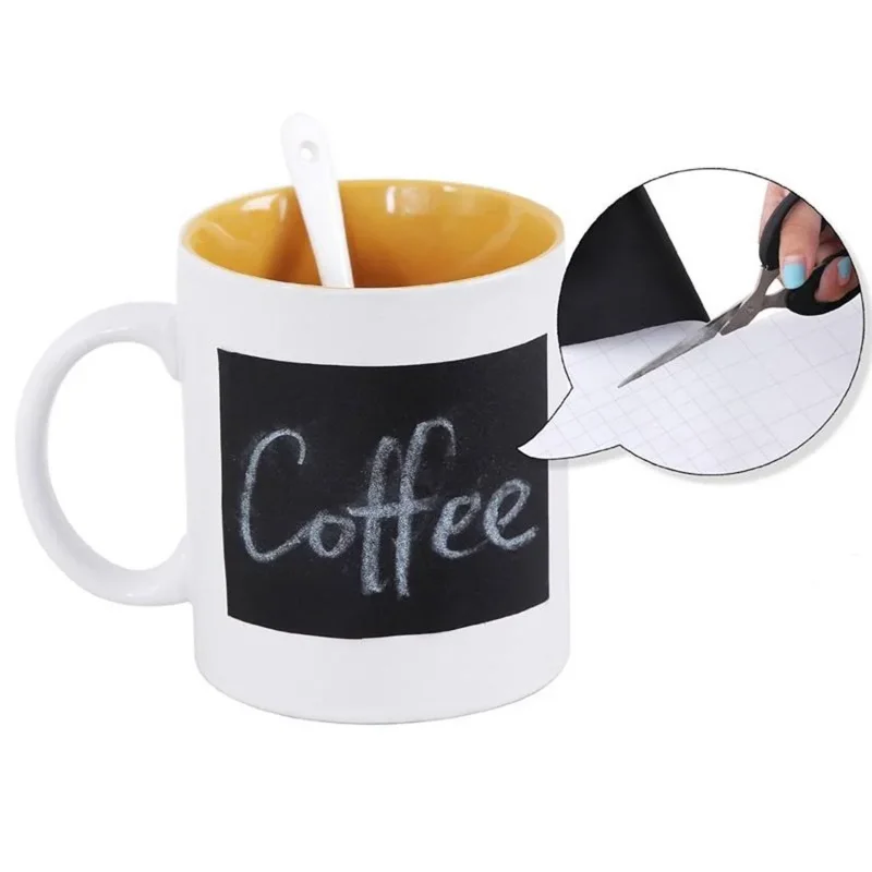 Çocuklar için Eğlenceli Yapışkanlı Yazı Tahtası Sticker Rulo