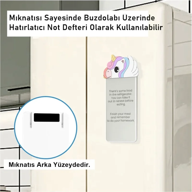 Mini Yazı Tahtası 5,5 inç Silikon Figürlü 14 cm