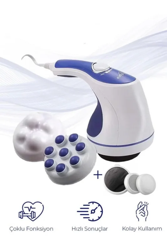 Ergonomik 5 Fonksiyonlu Masaj Aleti ile Rahatlatıcı Deneyim