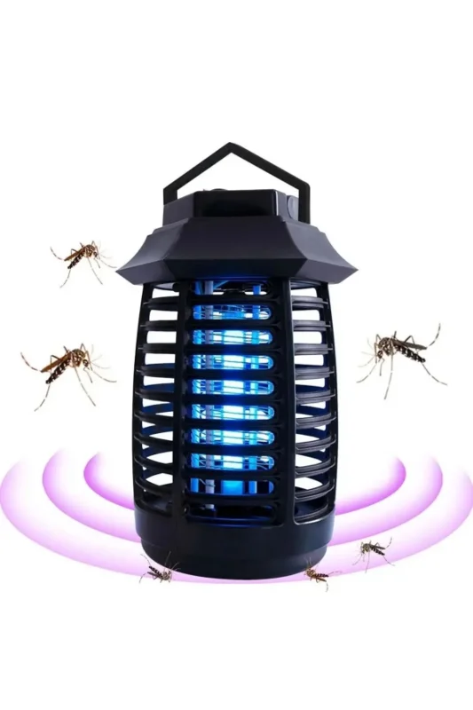 Ergonomik Taşınabilir UV Işıklı Sinek Öldürücü Cihaz 2 W