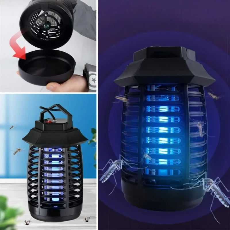 Ergonomik Taşınabilir UV Işıklı Sinek Öldürücü Cihaz 2 W