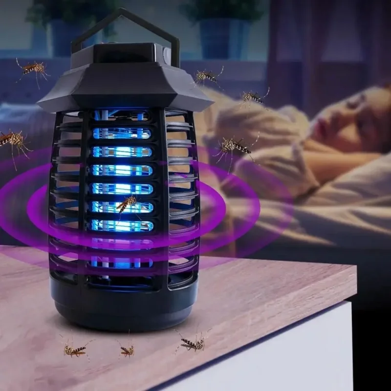 Ergonomik Taşınabilir UV Işıklı Sinek Öldürücü Cihaz 2 W
