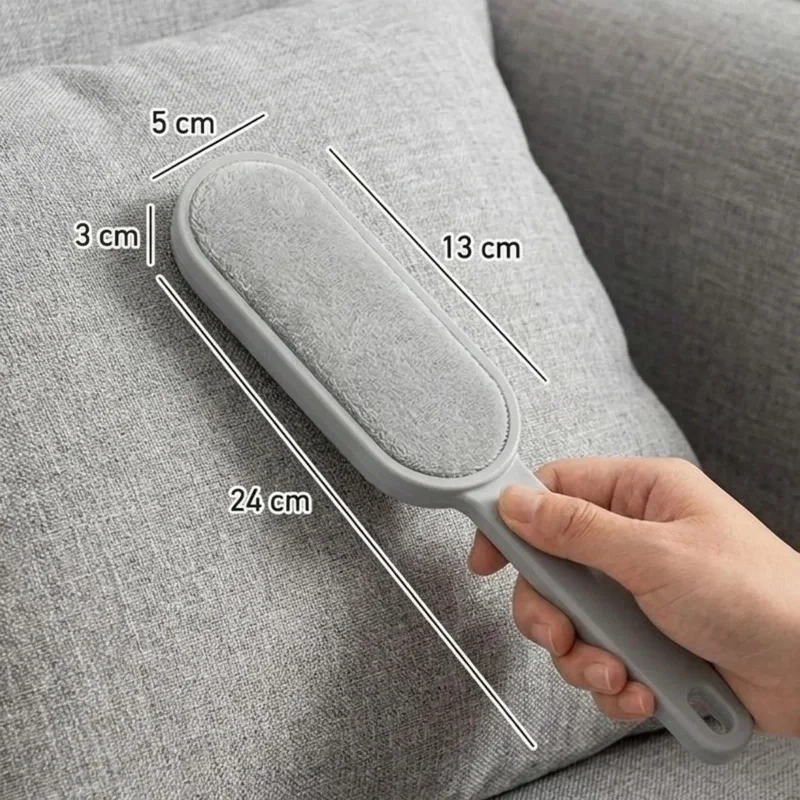 Ergonomik Kadife Tüy Temizleme Fırçası - Çok Amaçlı Koltuk Halı Aparatı