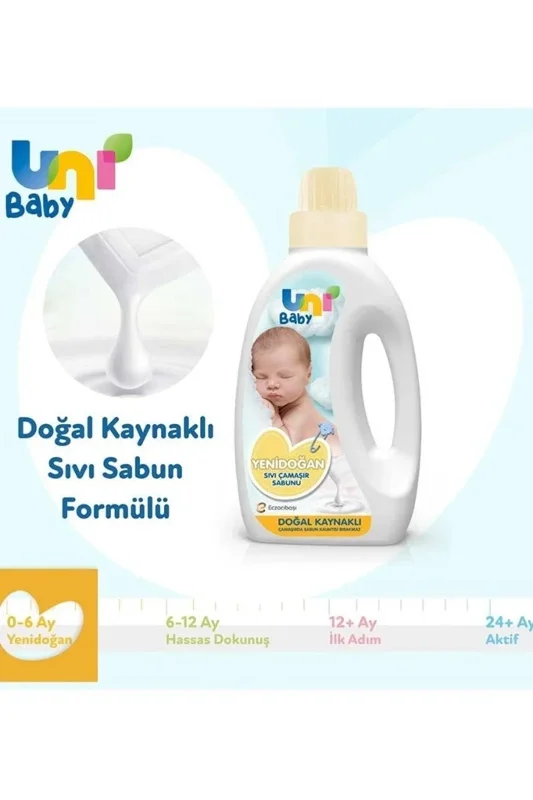 İçin Sıvı Çamaşır Sabunu 1500 ml (Yenidoğan Model)