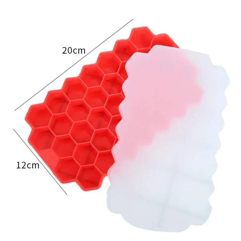 Ergonomik Petek Tasarımlı Çok Amaçlı Silikon Buz Kalıbı