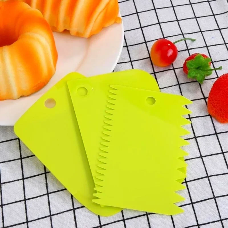 Ergonomik Çok Amaçlı Pasta Hamuru Şekillendirme Seti 3 Parça