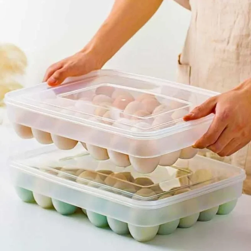 Pratik Kullanım için Ergonomik 30'lu Yumurta Saklama Kabı
