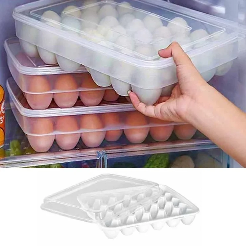 Pratik Kullanım için Ergonomik 30'lu Yumurta Saklama Kabı