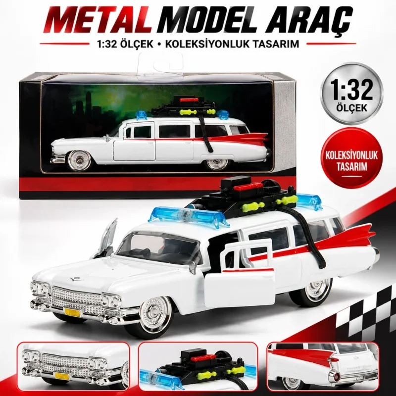 Etkileyici Ghostbusters ECTO-1 1 Adet