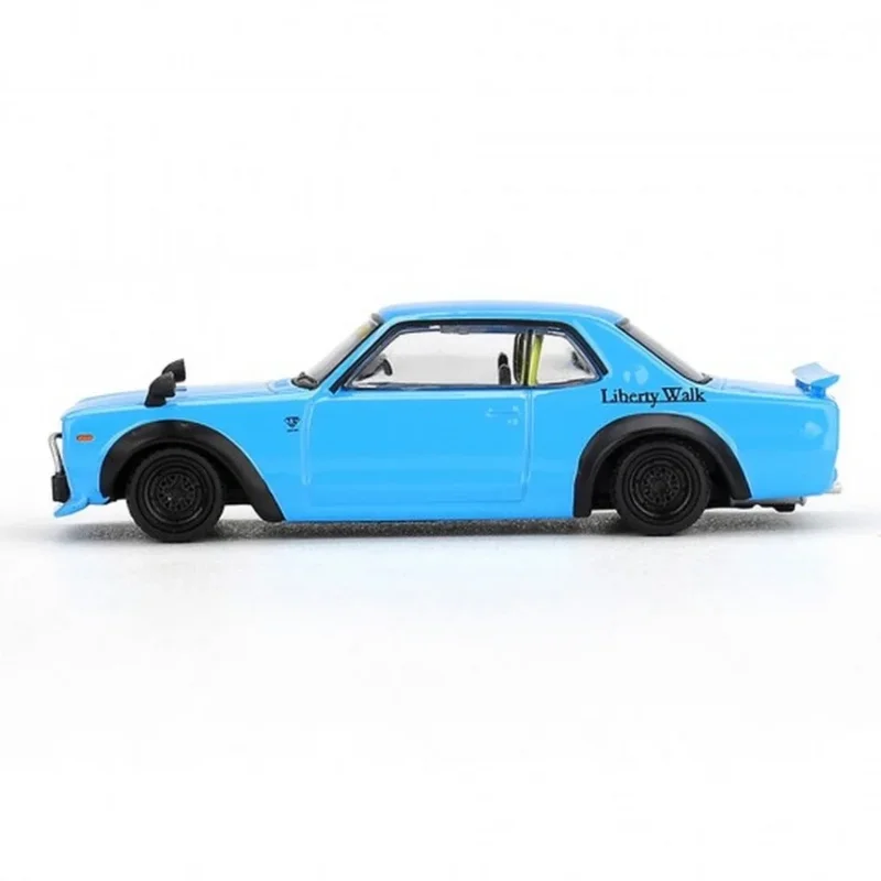 Nissan LB Works HAKOSUKA Baby Blue 1:64