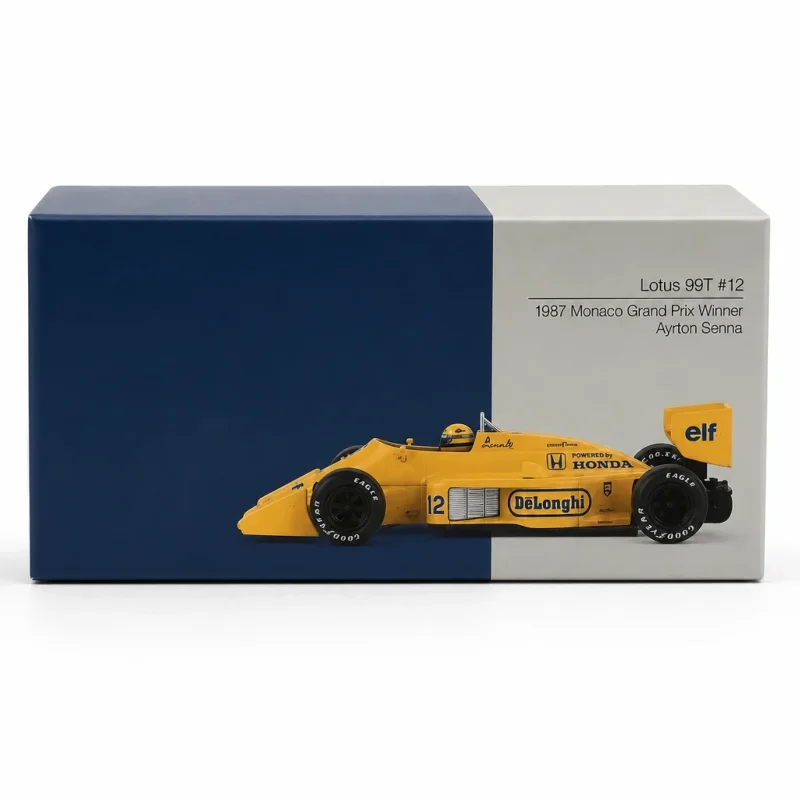 Lotus 99T #12 Senna 1987 Monaco Grand Prix