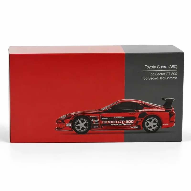 Supra A80 Top Secret GT-300 Red Chrome 1 Adet