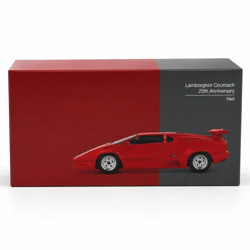 Özel Tasarım 64 Countach 25. Yıl Kırmızı