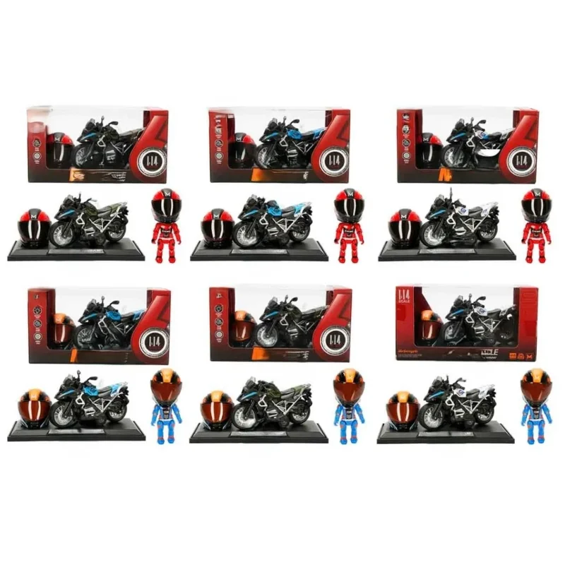 Sesli Işıklı Çek Bırak Motosiklet 1:14 Ölçekli Oyun Aracı – 2. görsel