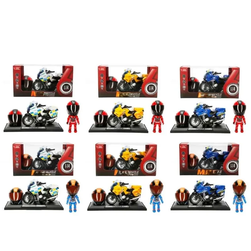 Sesli Işıklı Çek Bırak Motosiklet 1:14 Ölçekli Oyun Aracı – 2. görsel